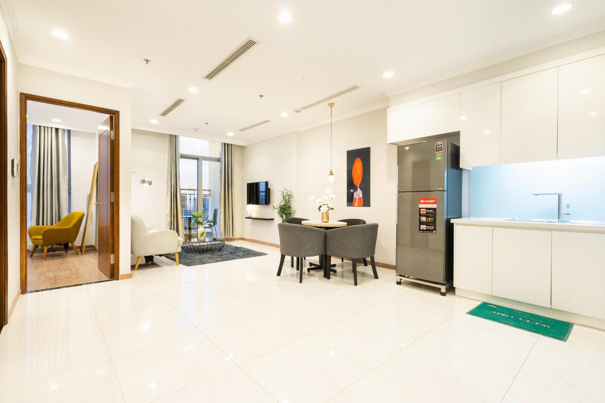 Aspire Apartment City View Vincentral Binh Thanh Ho Chi Minh City Bagian luar foto